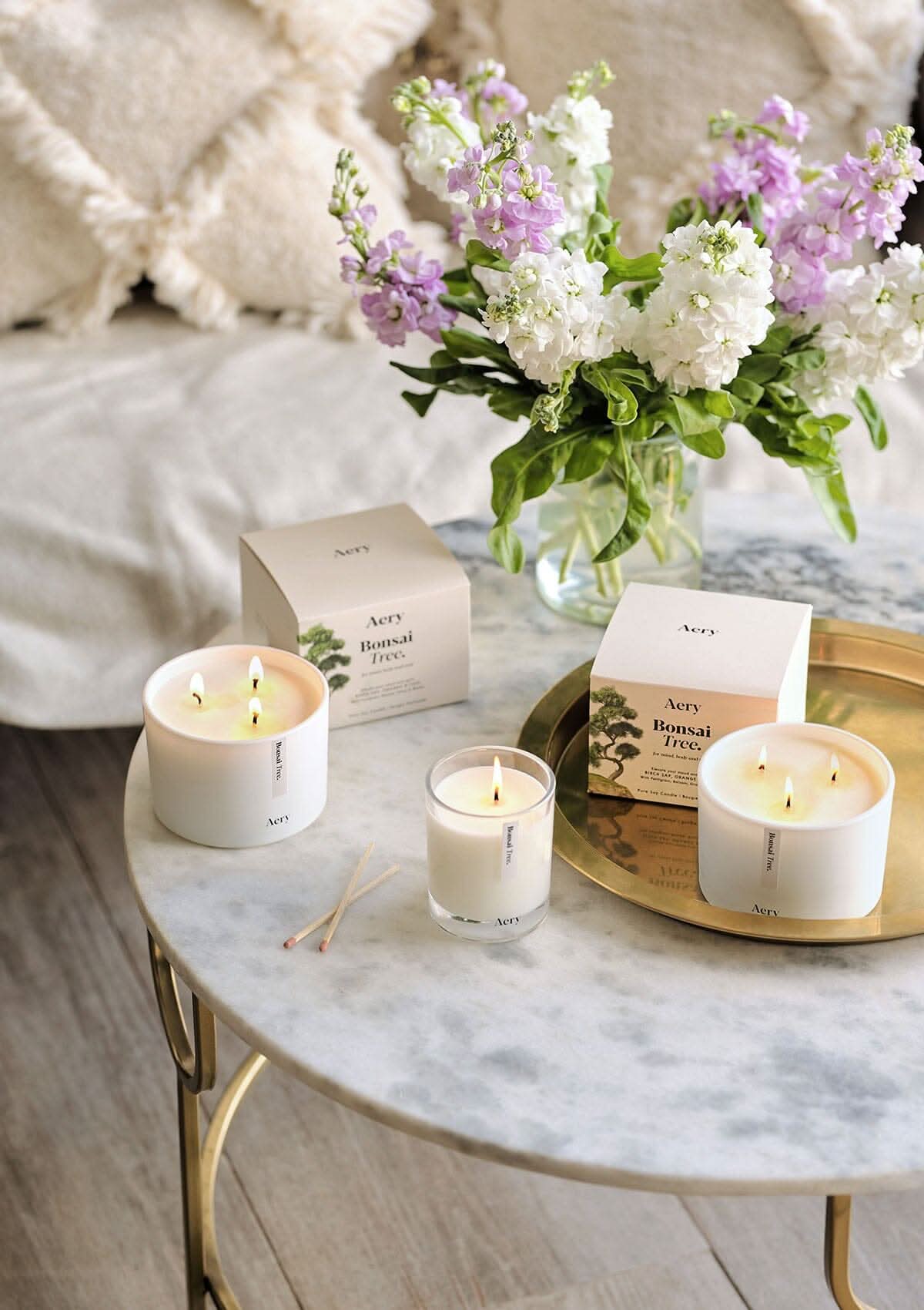 Bonsai Tree Mini Candle