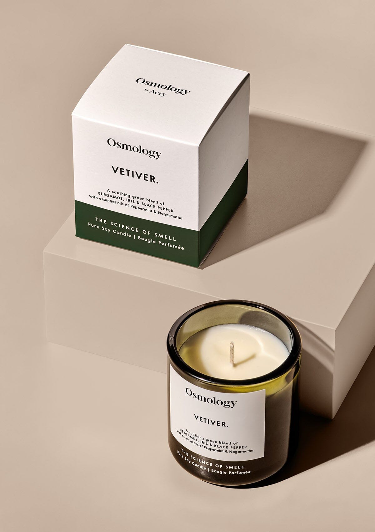 Vetiver Scented Candle