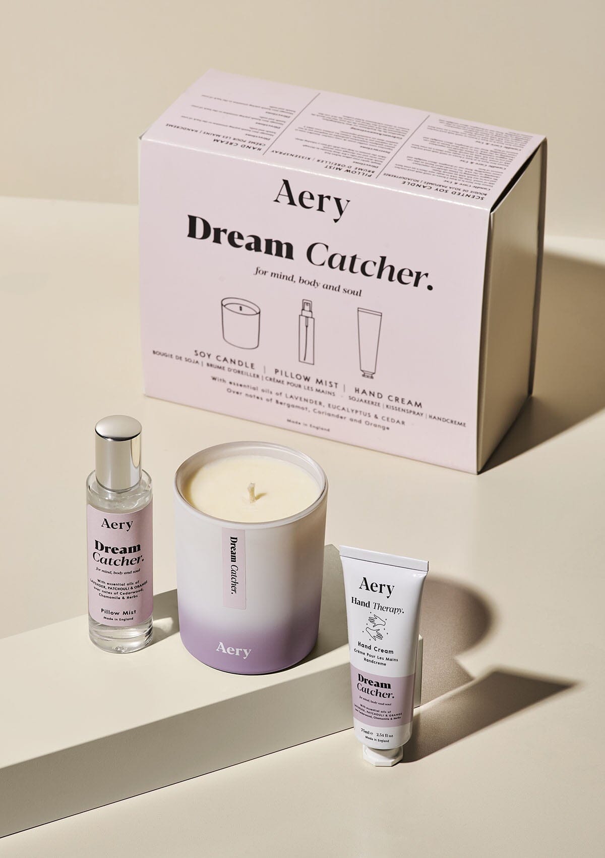 Dream Catcher Gift Set - Lavender Patchouli and Orange