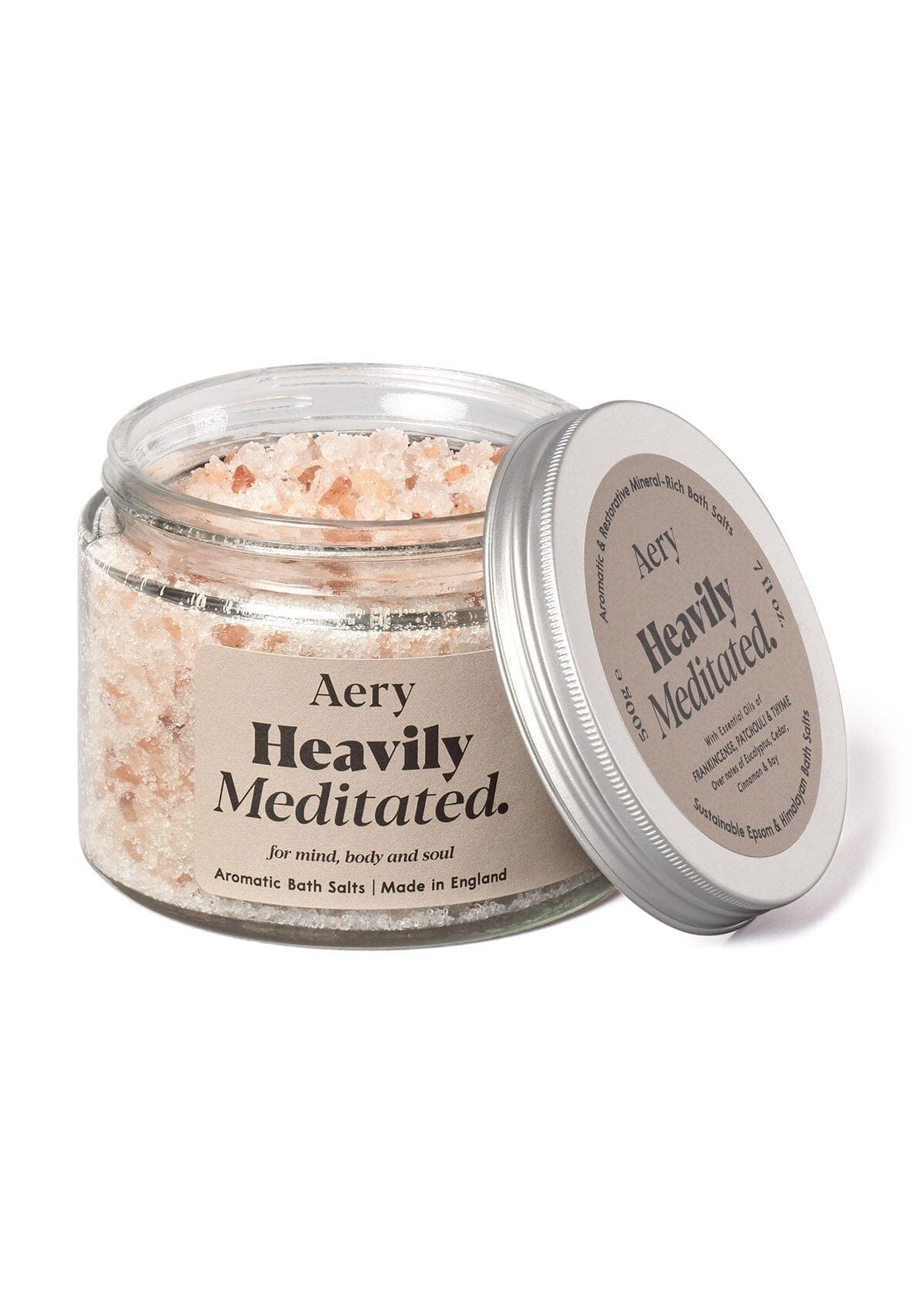 Heavily Meditated Bath Salts - Frankincense Patchouli and Thyme