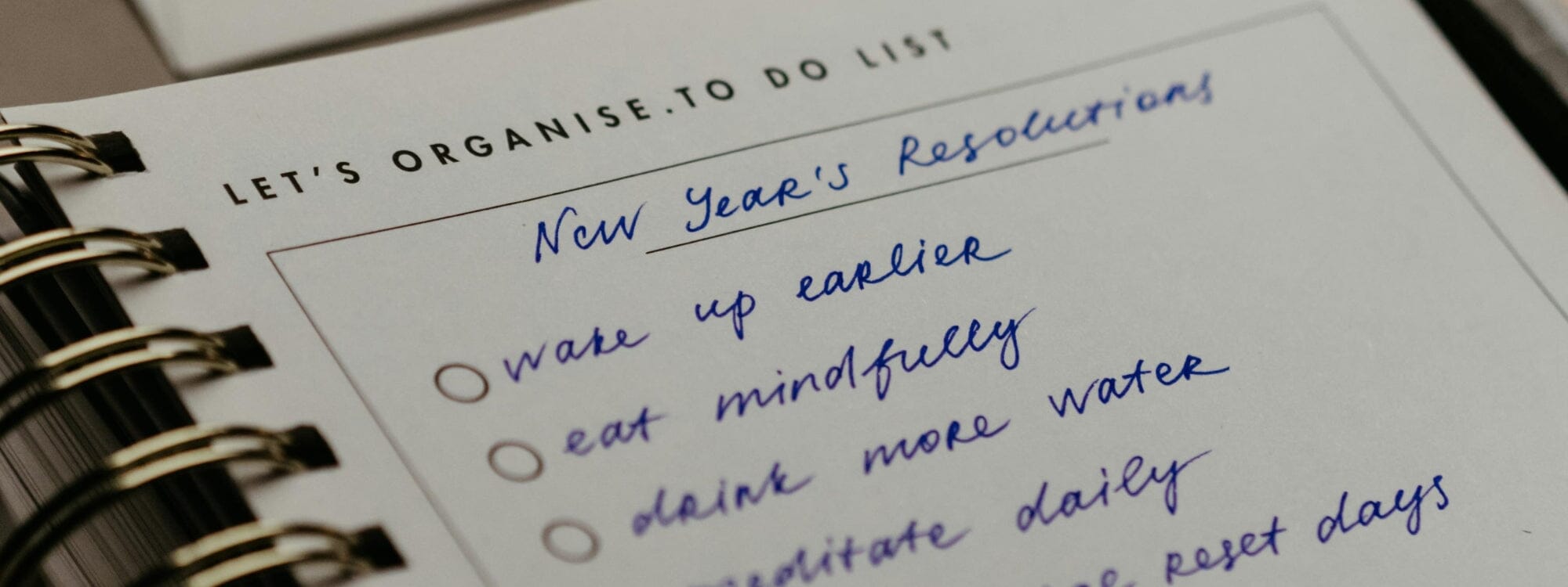 Ditch the Resolutions, Embrace the Intentions