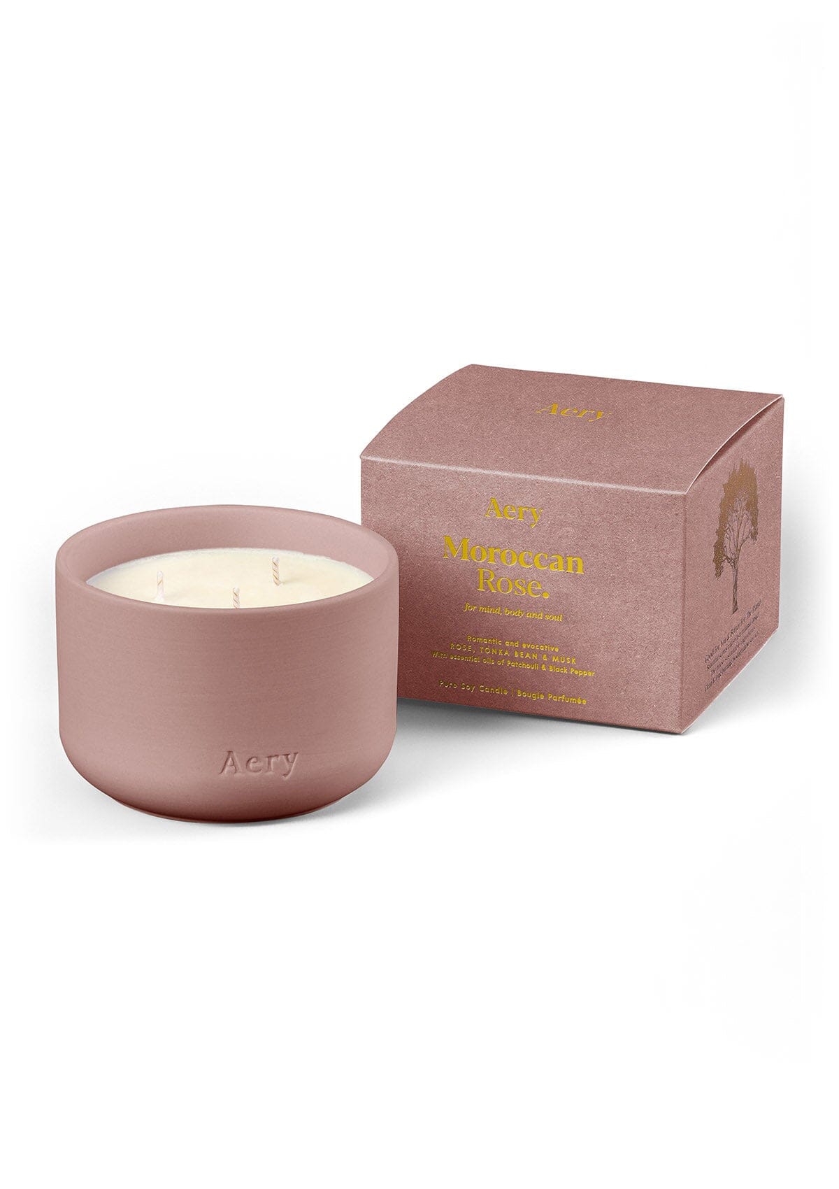 Moroccan Rose Triple Wick Candle 450g