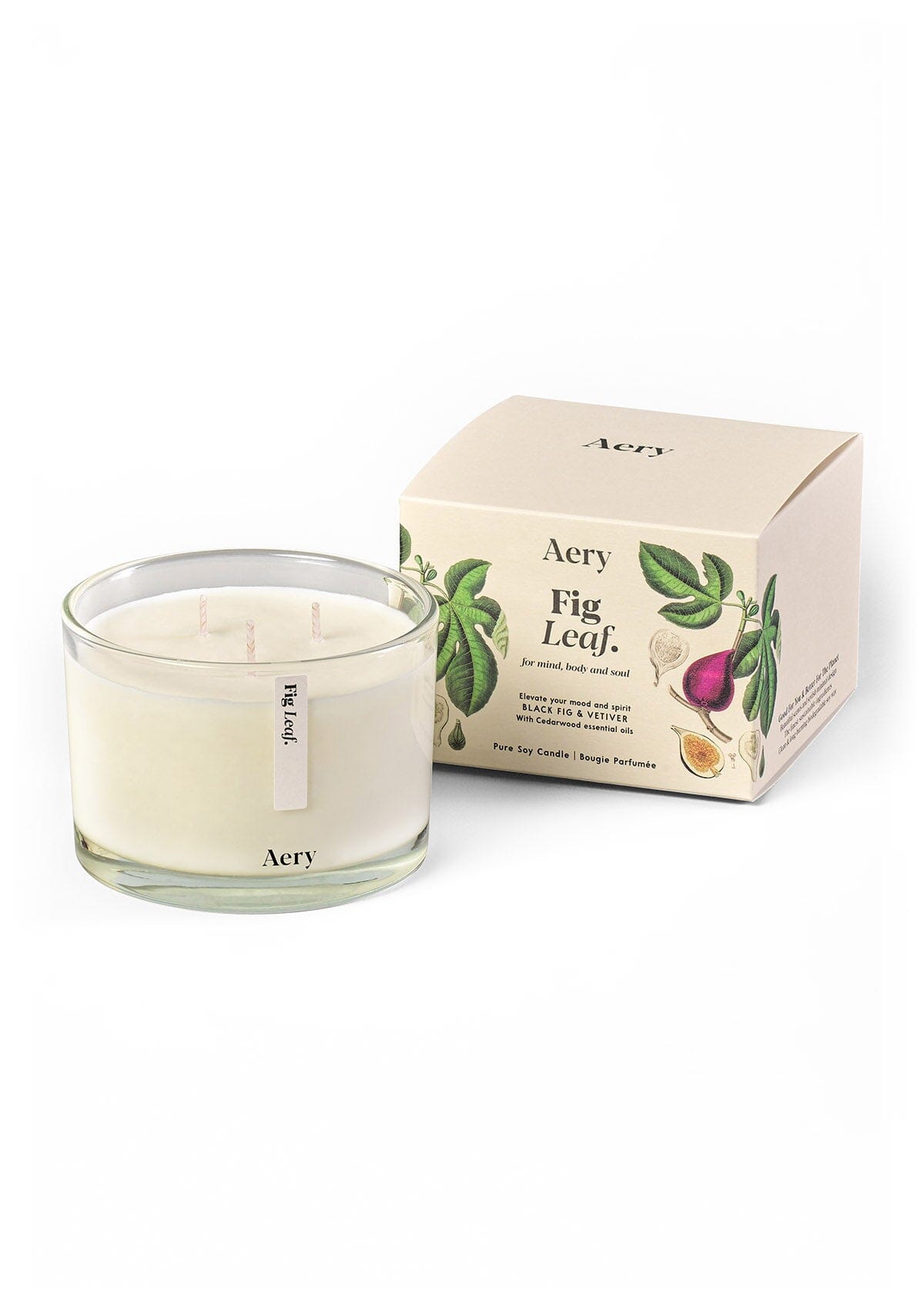 Fig Leaf Triple Wick Candle 450g