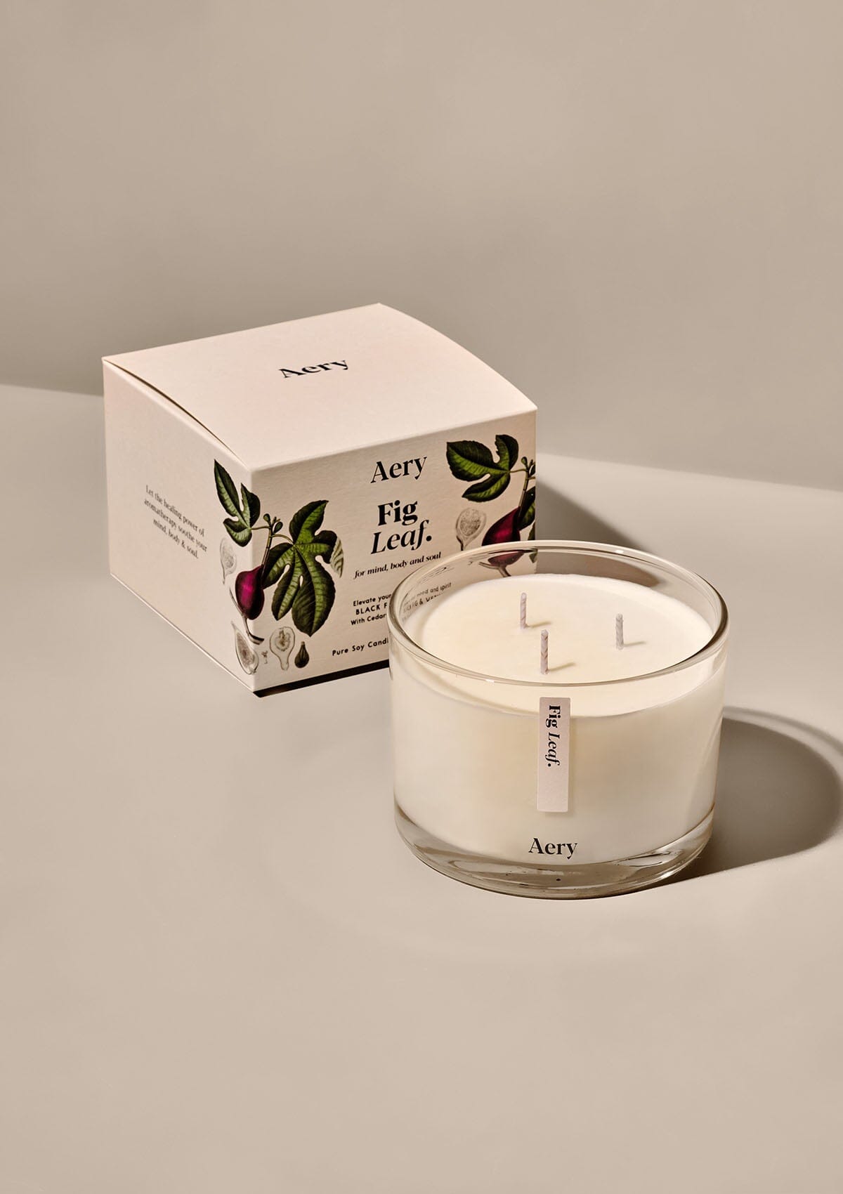 Fig Leaf Triple Wick Candle 450g