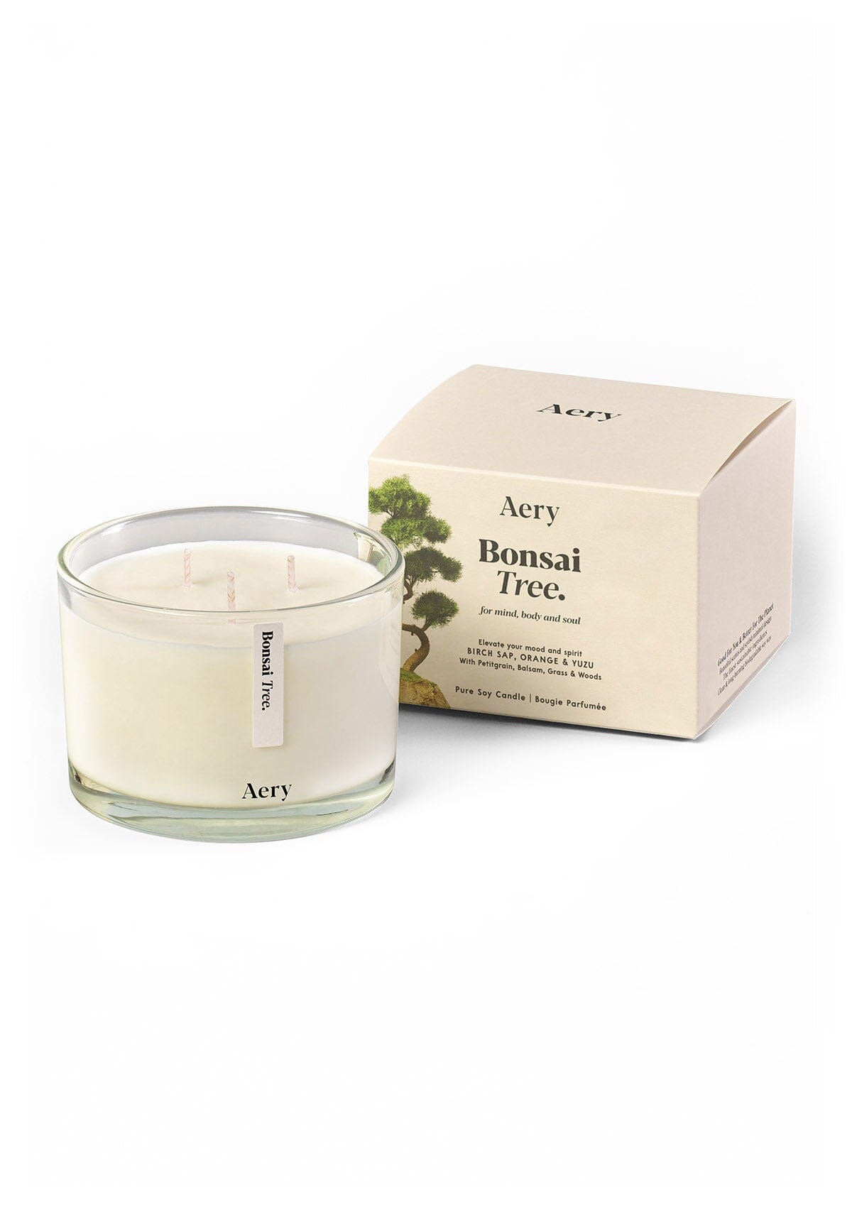 Bonsai Tree Triple Wick Candle 450g