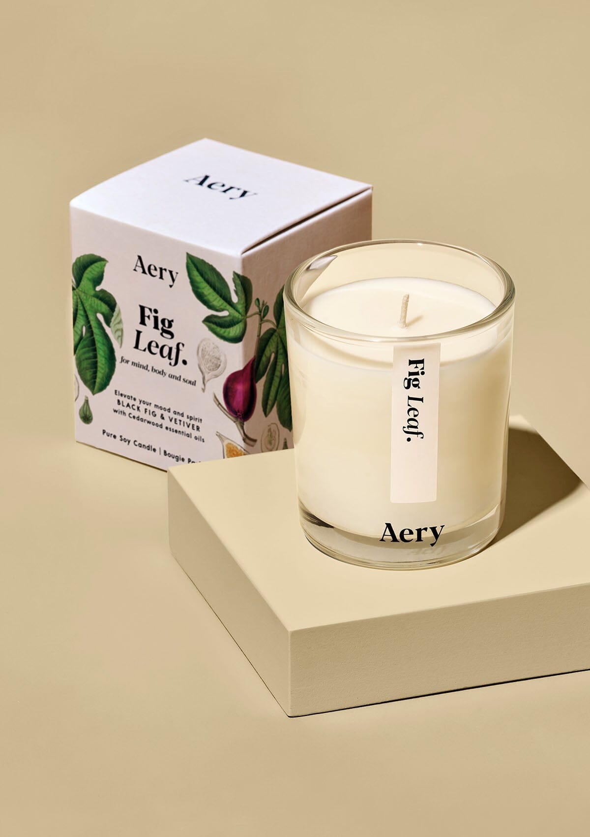 Fig Leaf Mini Candle