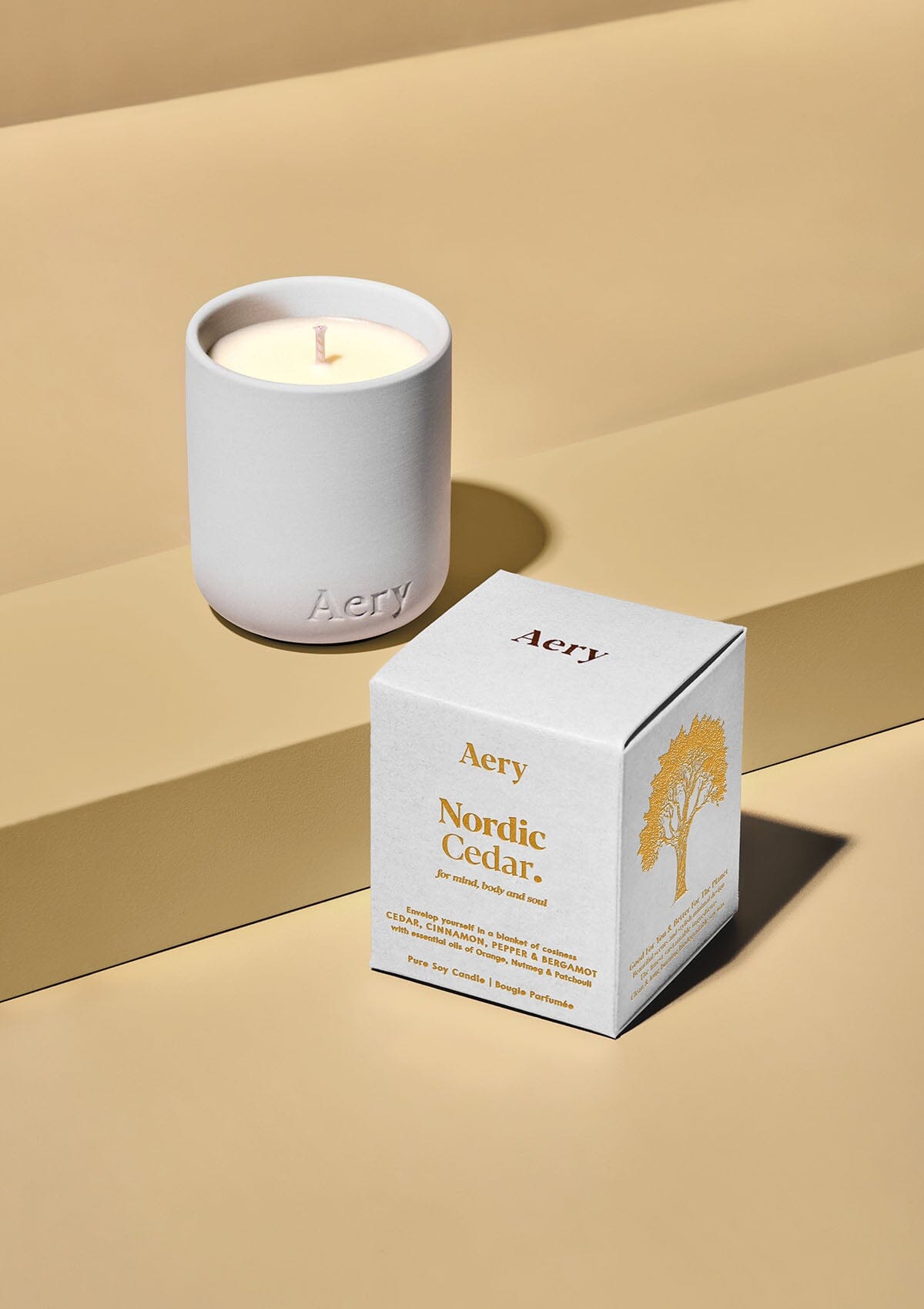 Nordic Cedar Votive Candle 130g
