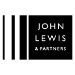 John Lewis black logo on white background 