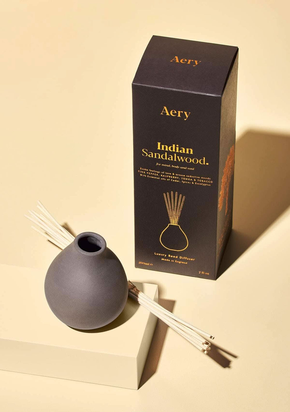 Indian Sandalwood Reed Diffuser | Aery Living