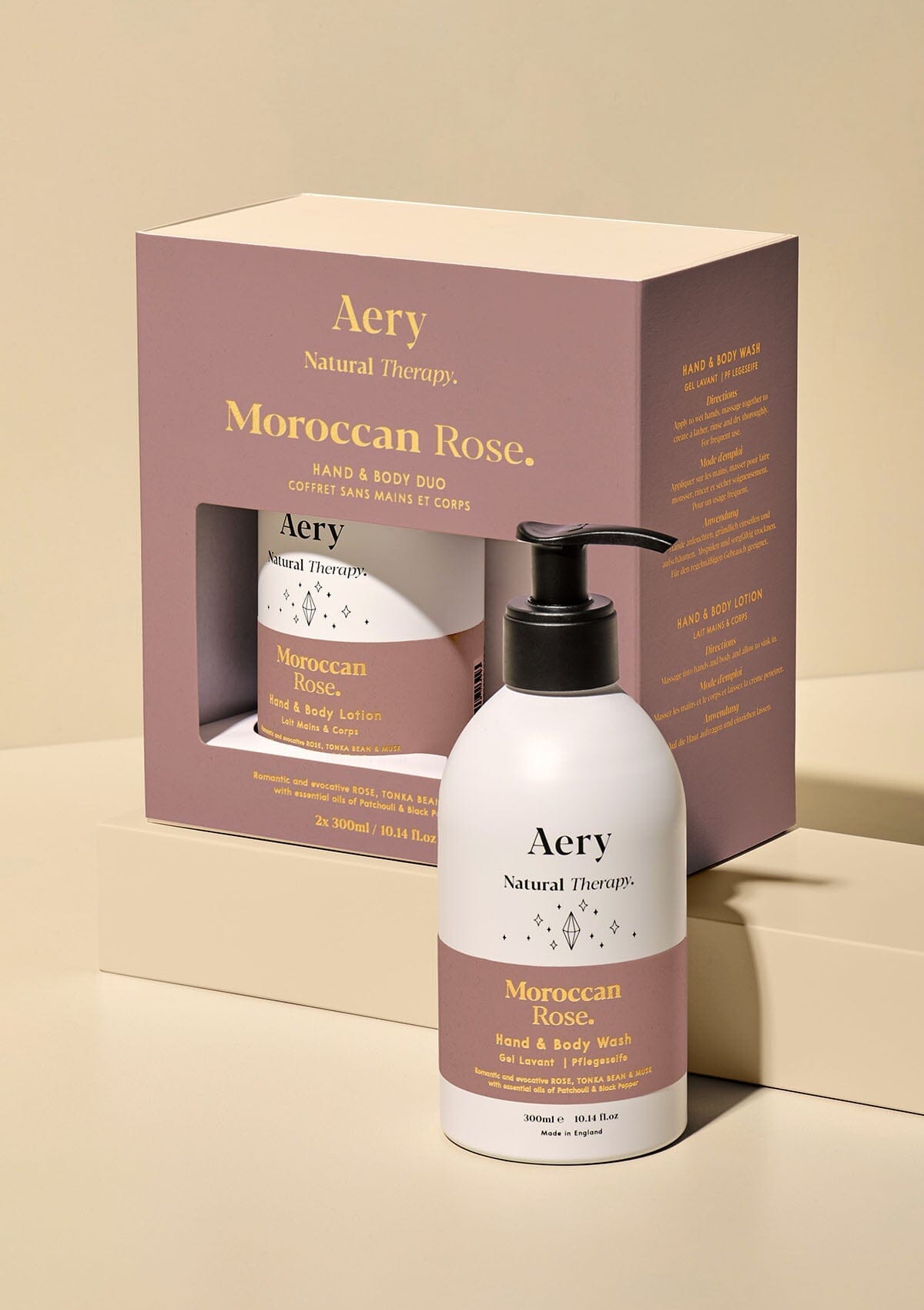 Moroccan Rose Hand & Body Wash and Lotion