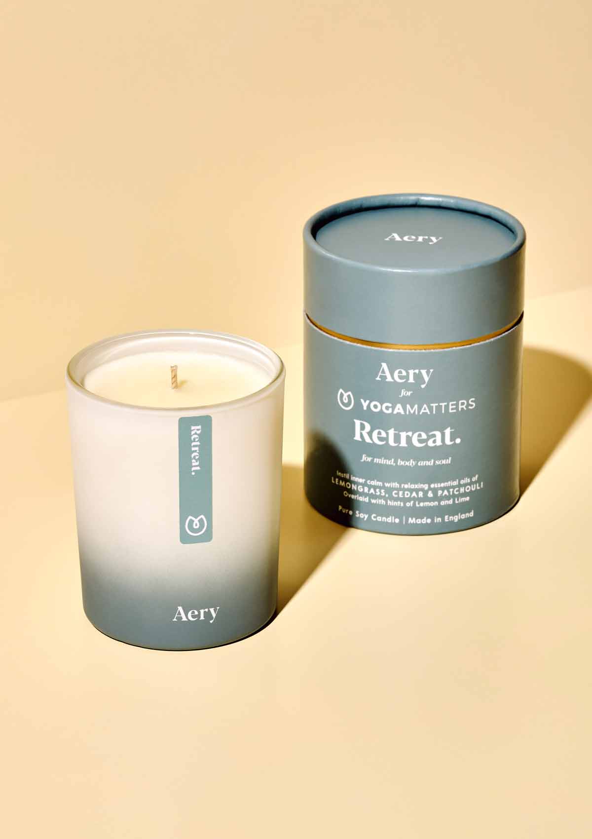 Retreat Scented Candle - Aery Living x Yoga Matters -