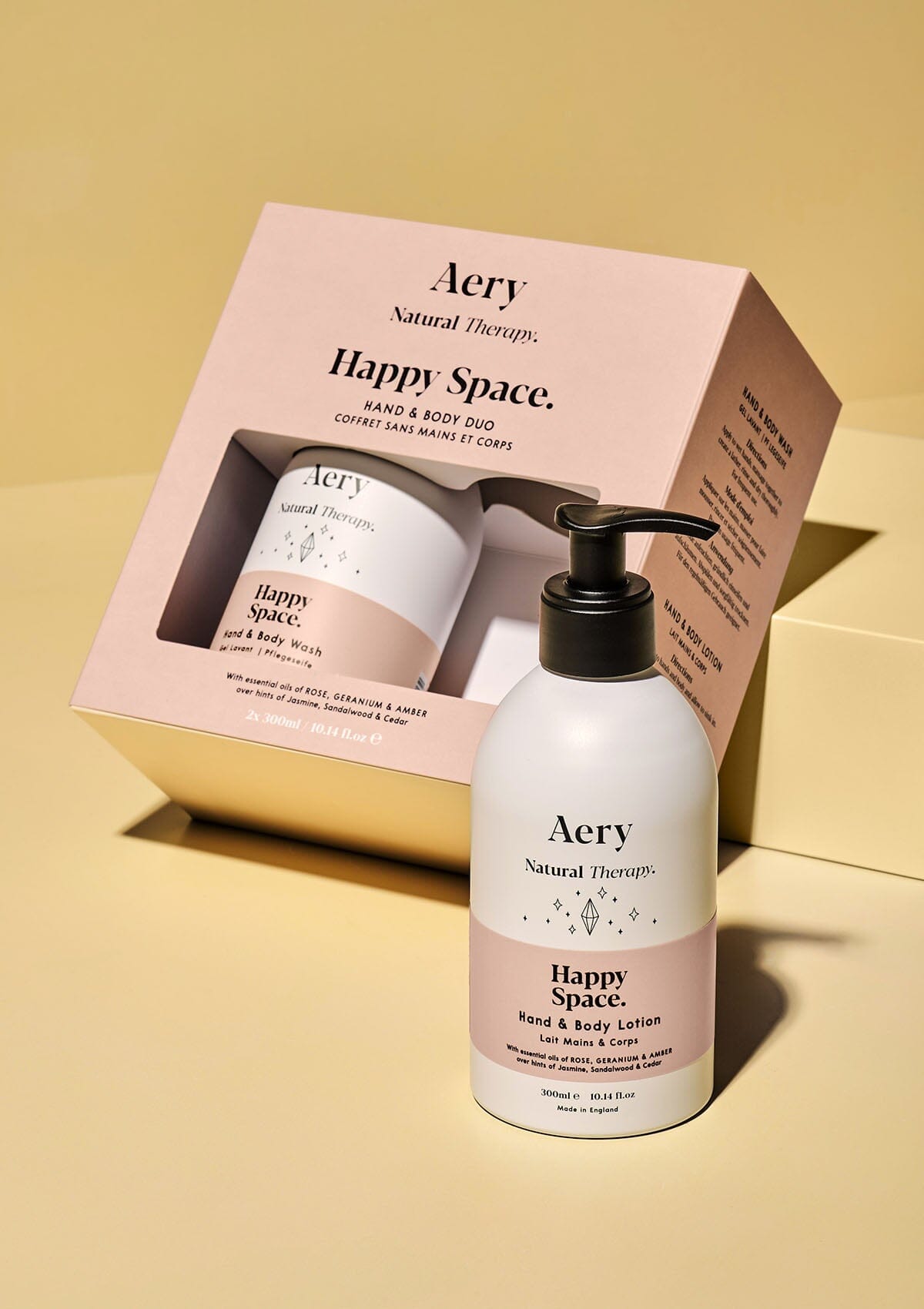 Happy Space Hand & Body Wash and Lotion